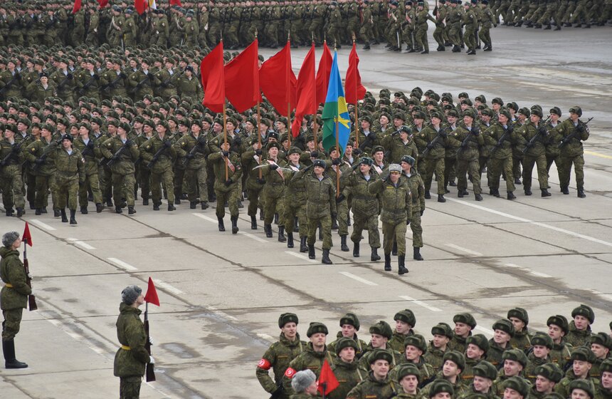 Репетиция парада Победы в Алабине 15 фото