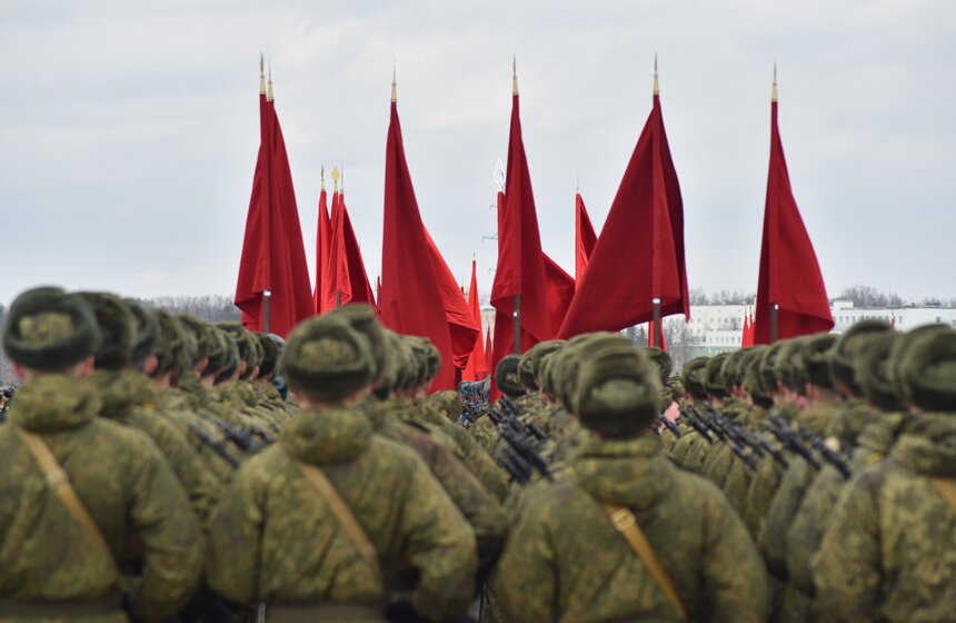 Репетиция парада Победы в Алабине 34 фото
