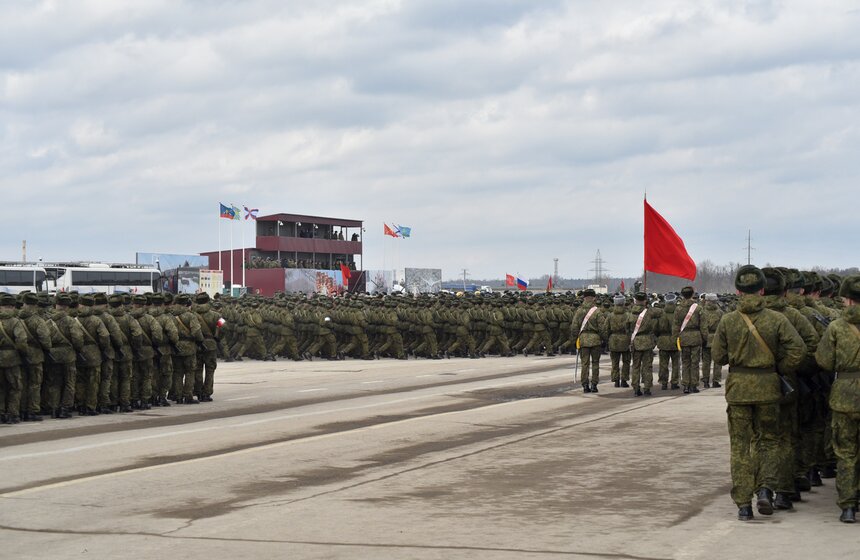 Репетиция парада Победы в Алабине 35 фото