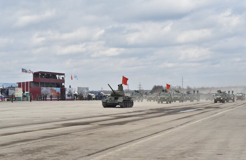 Репетиция парада Победы в Алабине 36 фото