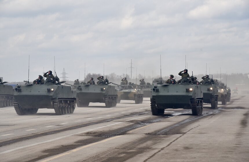 Репетиция парада Победы в Алабине 42 фото