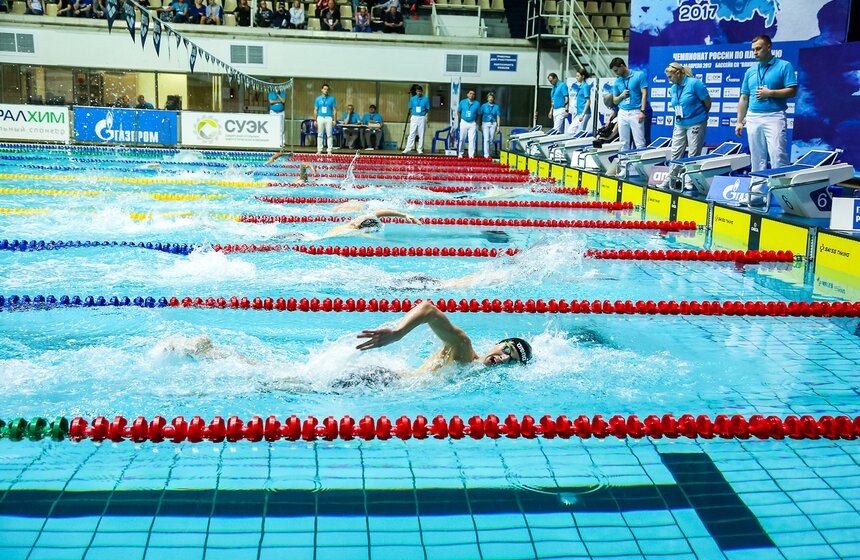 Чемпионат России по плаванию проходит в Москве 6 фото