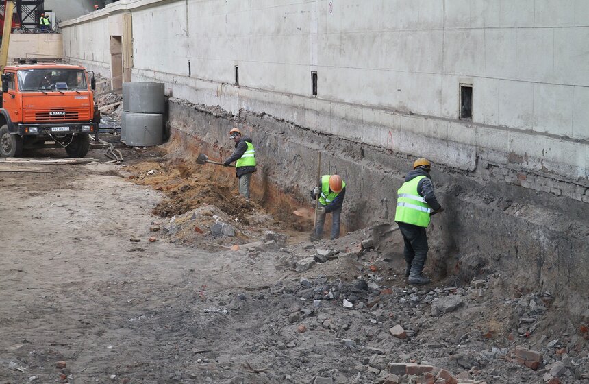 Собянин осмотрел ход реставрации павильона "Космос" на ВДНХ 5 фото