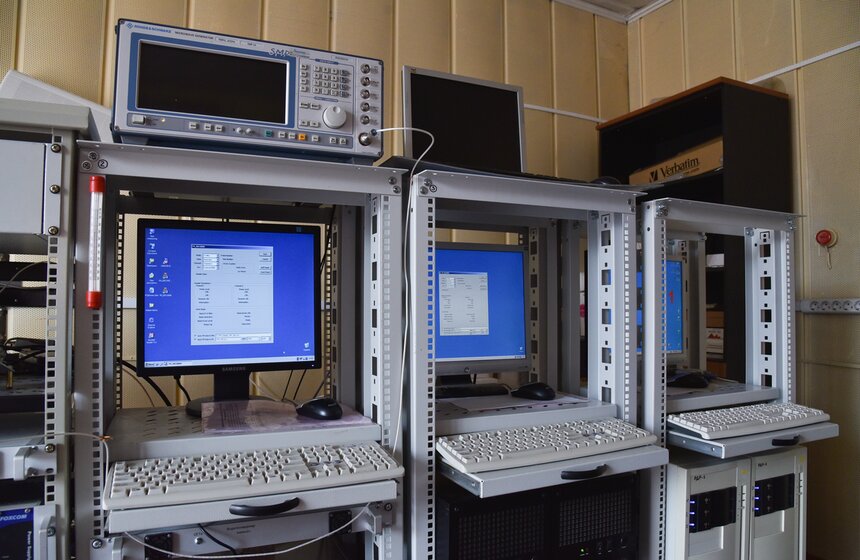 Cтарейший радиотелескоп в России РТ-22 17 фото