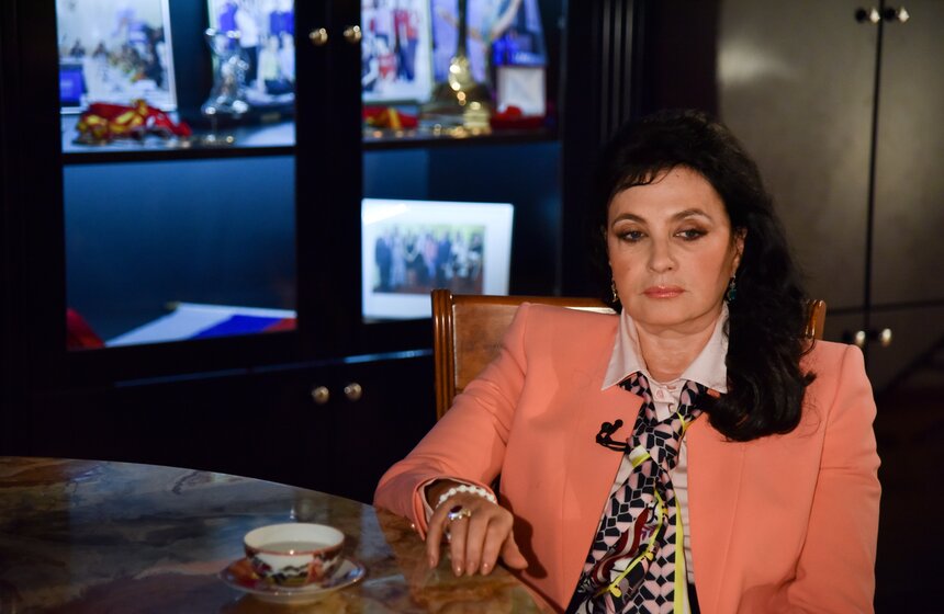 Ирина Винер-Усманова на съемках программы "Важная персона" 2 фото