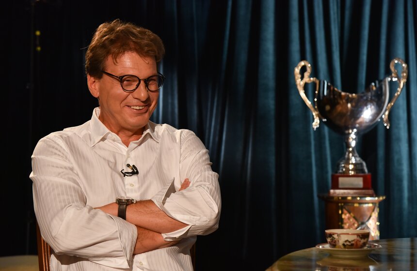 Ирина Винер-Усманова на съемках программы "Важная персона" 7 фото