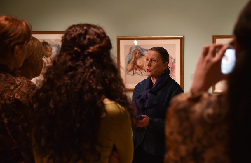 Ретроспектива работ Зинаиды Серебряковой в Третьяковской галерее 37 фото