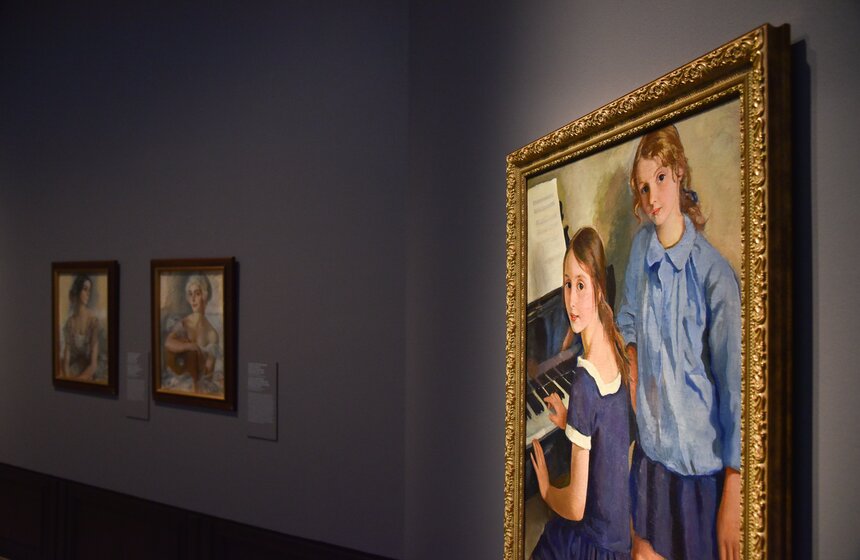 Ретроспектива работ Зинаиды Серебряковой в Третьяковской галерее 16 фото