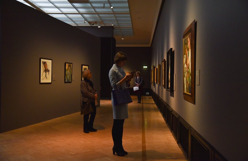 Ретроспектива работ Зинаиды Серебряковой в Третьяковской галерее 17 фото