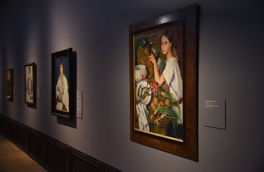 Ретроспектива работ Зинаиды Серебряковой в Третьяковской галерее 28 фото