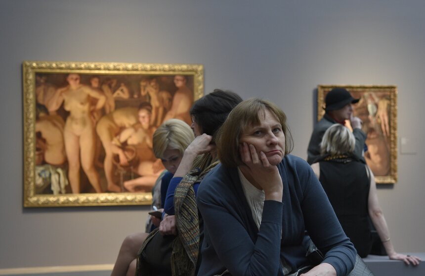 Ретроспектива работ Зинаиды Серебряковой в Третьяковской галерее 5 фото