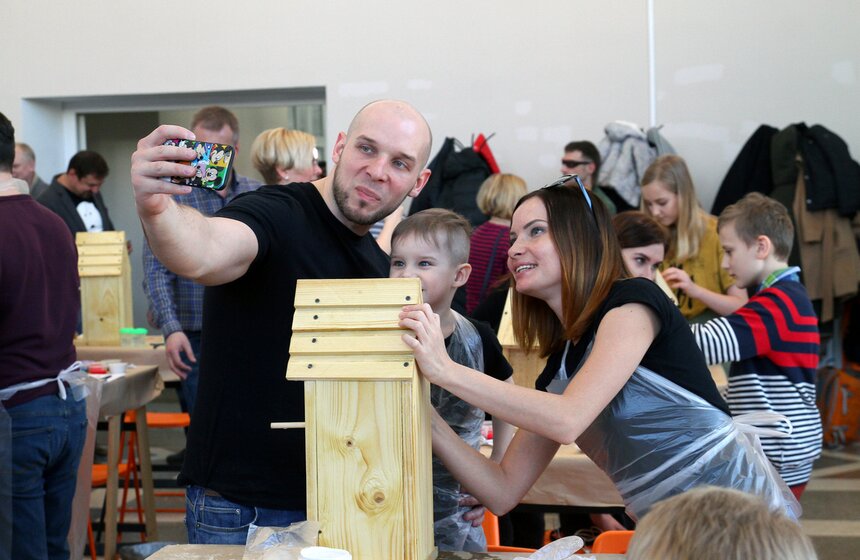 День птиц: декорируем скворечники вместе с Иваном Охлобыстиным 22 фото