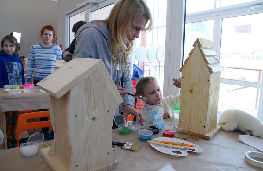 День птиц: декорируем скворечники вместе с Иваном Охлобыстиным 15 фото