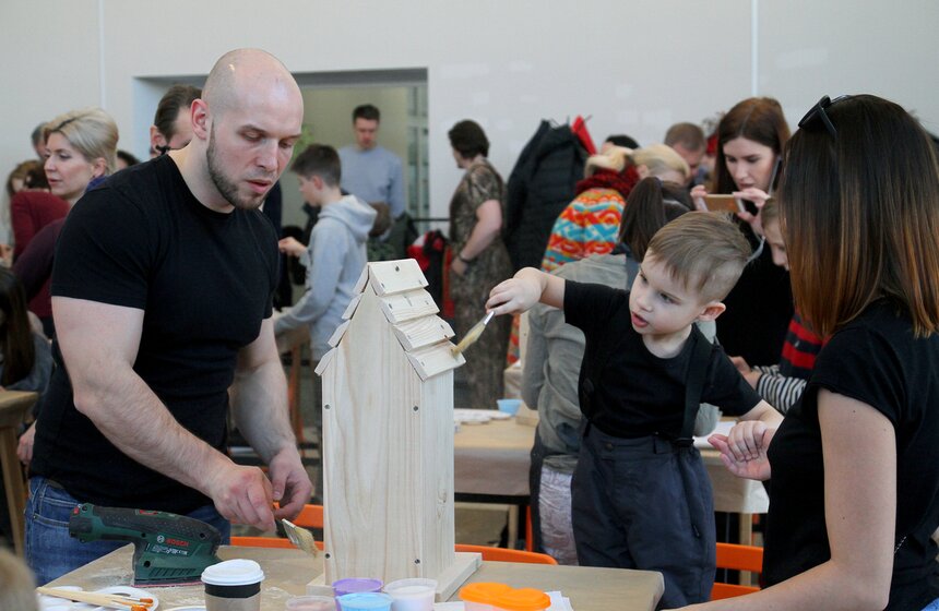 День птиц: декорируем скворечники вместе с Иваном Охлобыстиным 14 фото