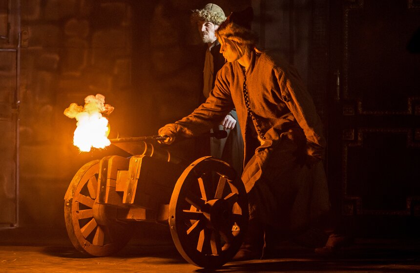 Историческое шоу "Щит России" прошло в Парке киноприключений 8 фото