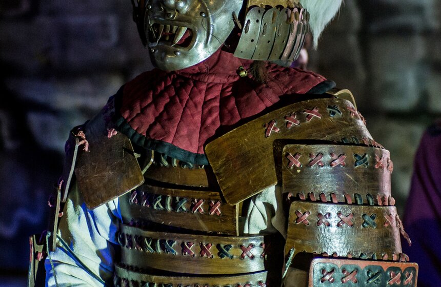 Историческое шоу "Щит России" прошло в Парке киноприключений 20 фото