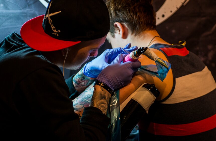 Фестиваль татуировки открылся в Москве 5 фото