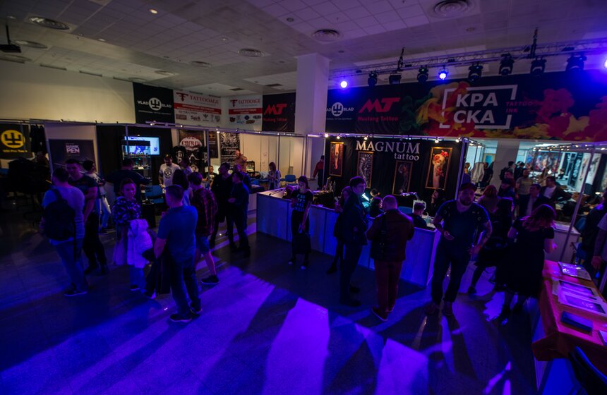 Фестиваль татуировки открылся в Москве 11 фото