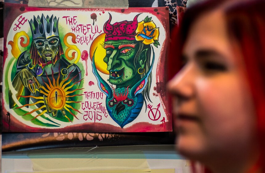 Фестиваль татуировки открылся в Москве 30 фото