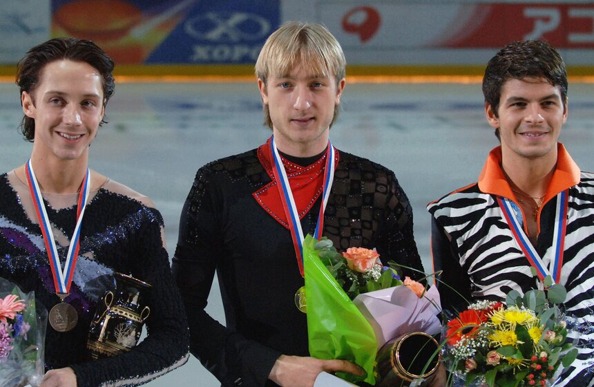 Награждение победителей "Кубка России-2005" по фигурному катанию.<br />Фото: ТАСС/Вячеслав Евдокимов