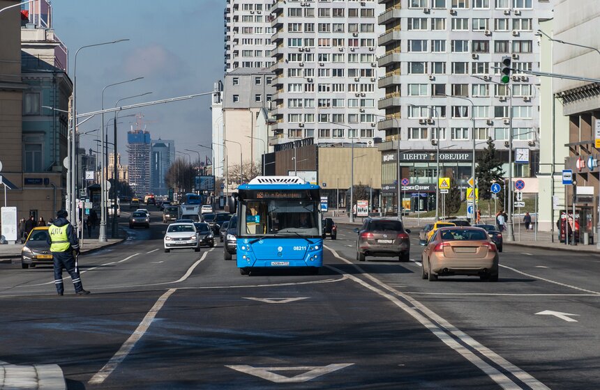 Пресс-тур на открытие новой выделенной полосы в Москве 2 фото