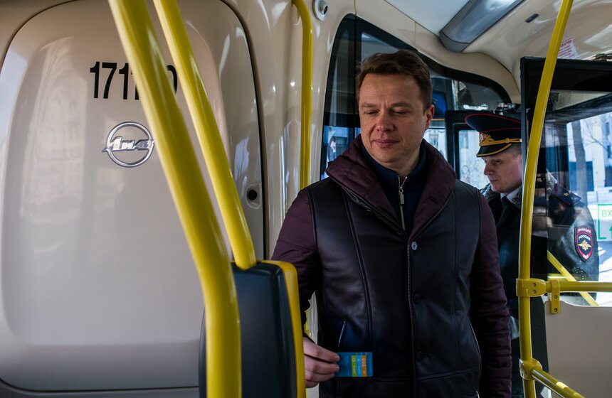 Пресс-тур на открытие новой выделенной полосы в Москве 12 фото