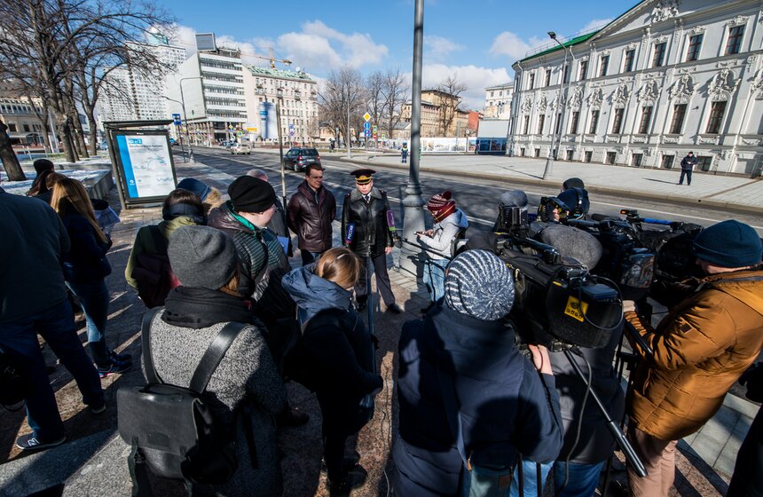 Пресс-тур на открытие новой выделенной полосы в Москве 7 фото
