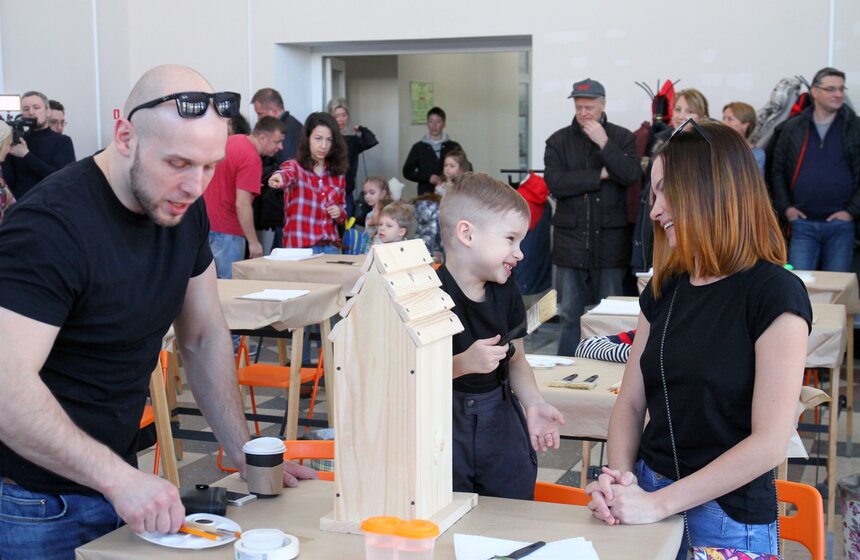 День птиц: декорируем скворечники вместе с Иваном Охлобыстиным 7 фото
