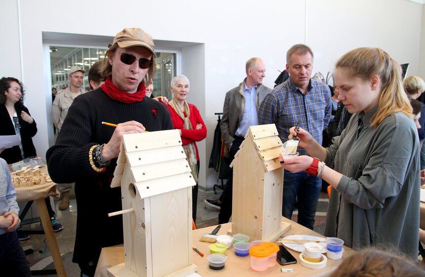 День птиц: декорируем скворечники вместе с Иваном Охлобыстиным 9 фото