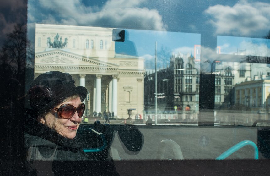 Пресс-тур на открытие новой выделенной полосы в Москве 19 фото