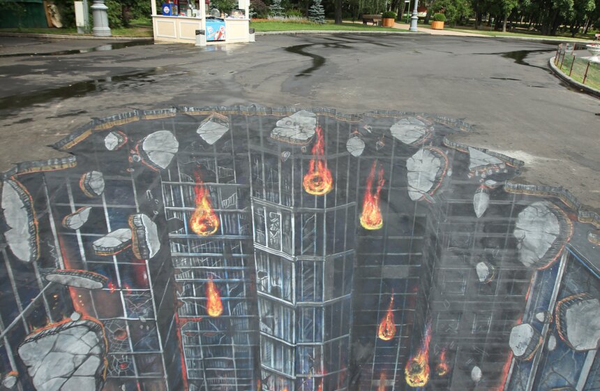 Арт-проект лондонских уличных художников в "Сокольниках" 1 фото