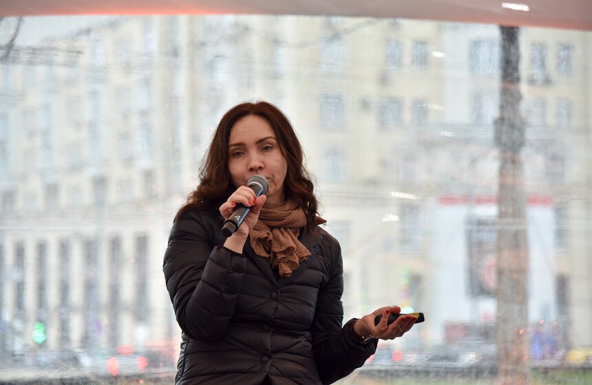 Акция "Библионочь" состоялась на Триумфальной площади 14 фото