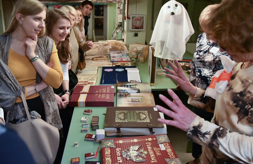 "Библионочь" в Российской государственной библиотеке. Фото 13 фото