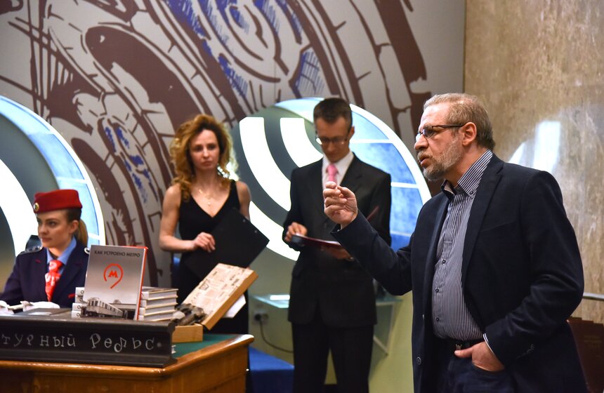 Литературный вечер в рамках "Библионочи" в метро 7 фото