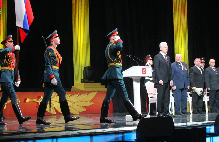 Собянин поздравил с юбилеем Московский городской совет ветеранов 25 фото