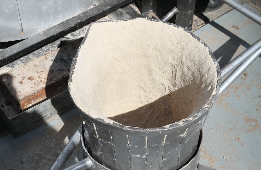 На фестивале "Пасхальный дар" отлили настоящий колокол 1 фото