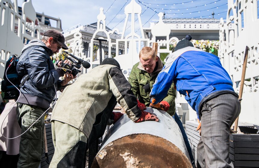 На фестивале "Пасхальный дар" отлили настоящий колокол 18 фото