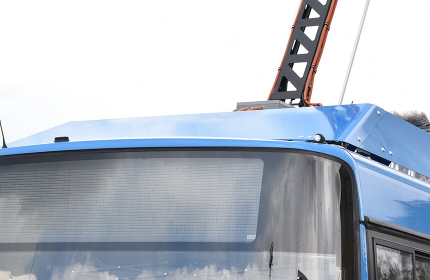 Презентация нового электробуса с возможностью быстрой зарядки 27 фото