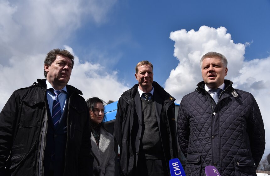 Презентация нового электробуса с возможностью быстрой зарядки 11 фото