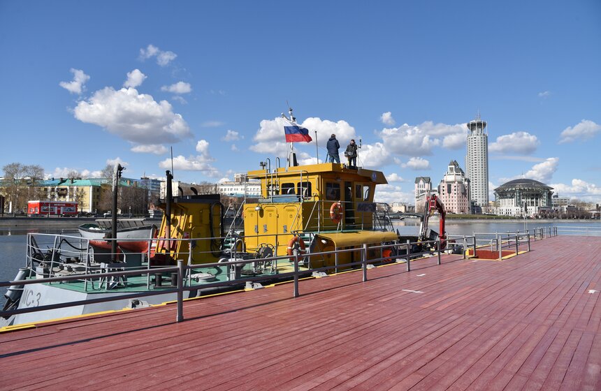 Открытие навигации технического флота 32 фото