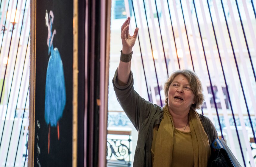 Выставка Кати Медведевой "Искусство чистой души" 16 фото