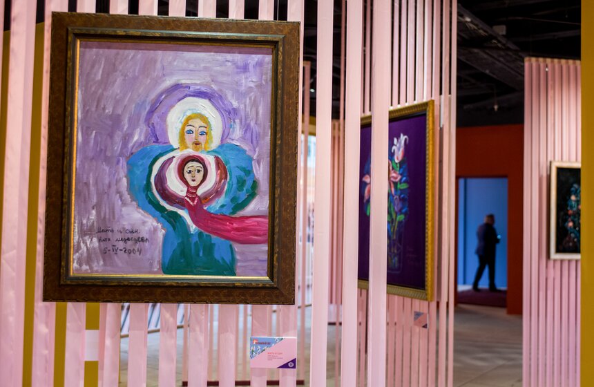 Выставка Кати Медведевой "Искусство чистой души" 20 фото