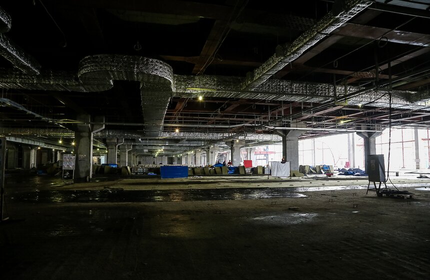 Строительство нового сегмента терминала Т2 в Домодедове 10 фото