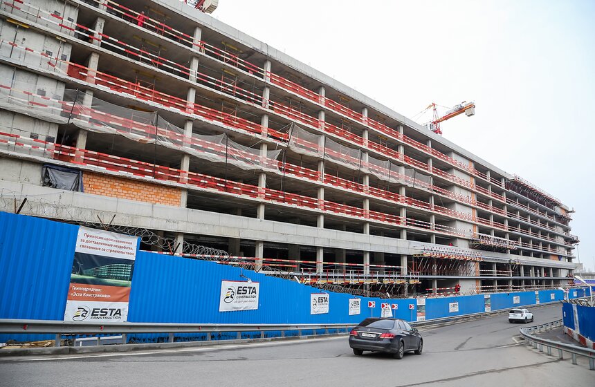 Строительство нового сегмента терминала Т2 в Домодедове 2 фото