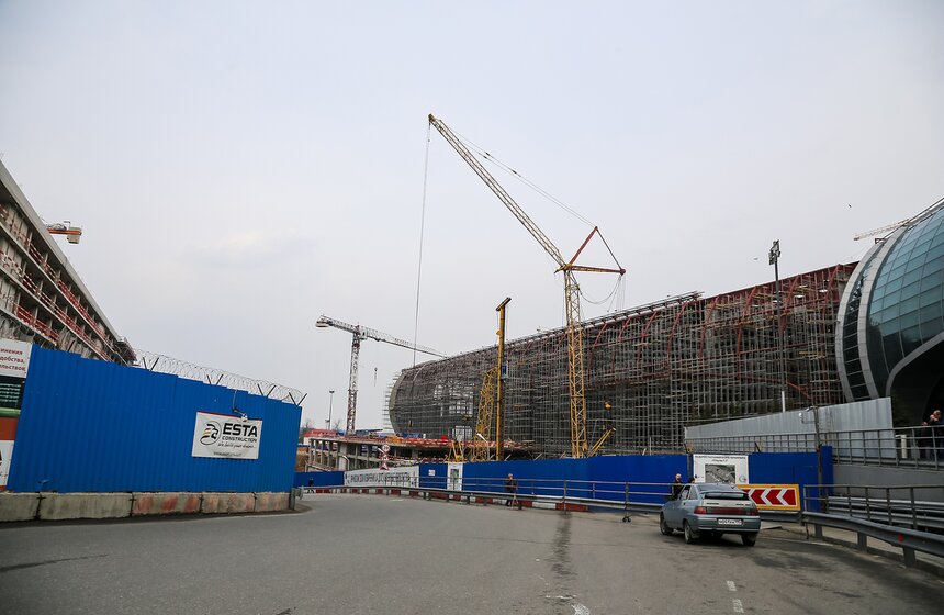 Строительство нового сегмента терминала Т2 в Домодедове 1 фото
