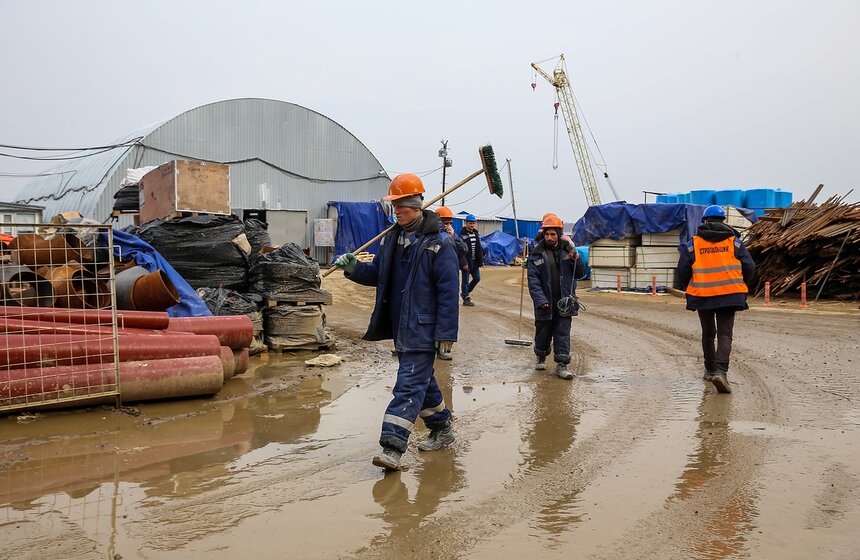 Строительство нового сегмента терминала Т2 в Домодедове 6 фото