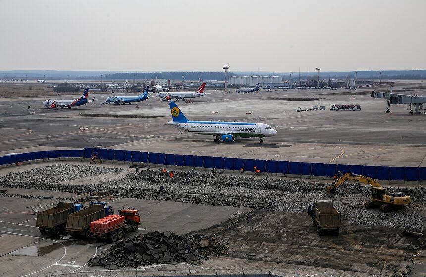 Строительство нового сегмента терминала Т2 в Домодедове 26 фото