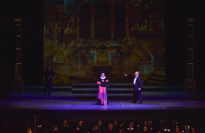 Опера "Тоска" от театра "Новая опера" 25 фото