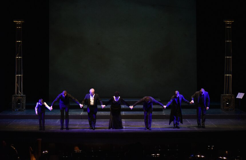 Опера "Тоска" от театра "Новая опера" 31 фото