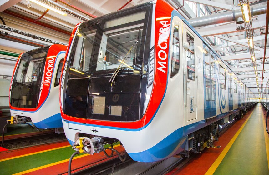 Запуск поезда "Москва". Фоторепортаж 4 фото